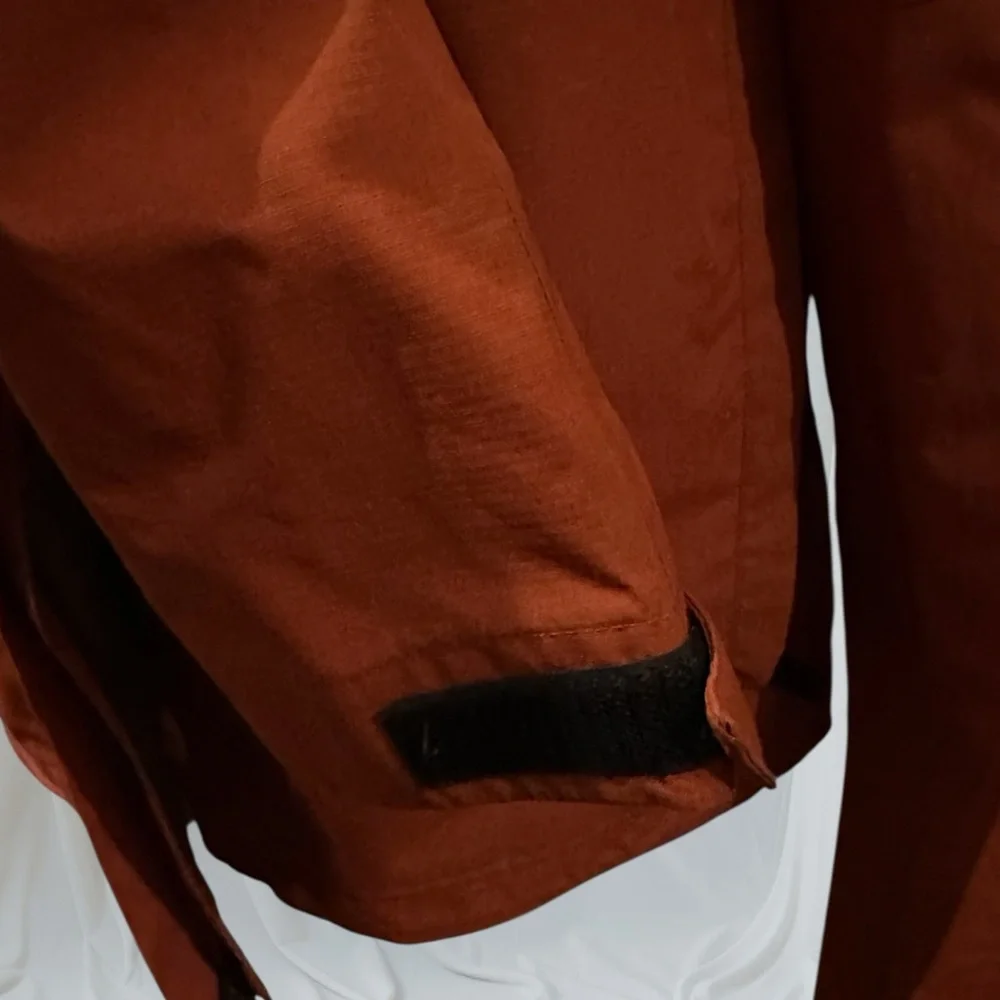 Fox Racing Moto Ranger Packable Rain Jacket - Small Orange Rust - Picture 6 of 8